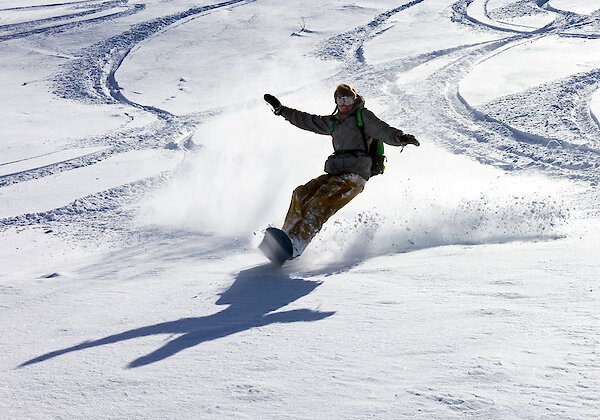 Snowboard & Alpinski im Bayerischen Wald